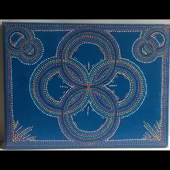 Original Hand painted Acrylic on canvas - Picture 1 of 3